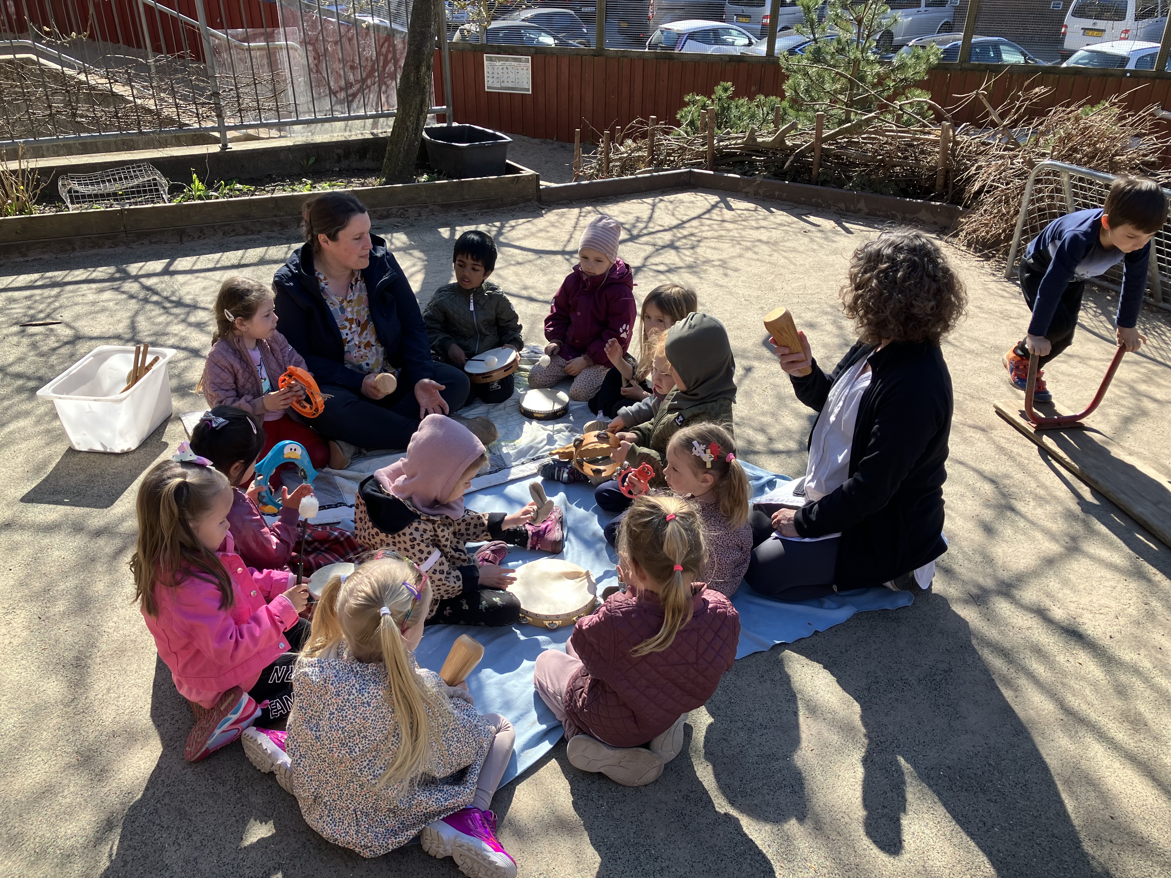 Børn i Børnehaven Dragonvej