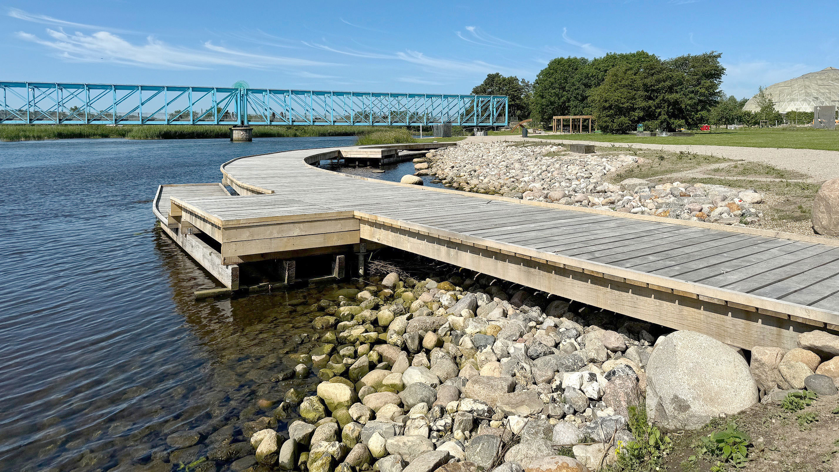 Træløber ved Justesens Plæne