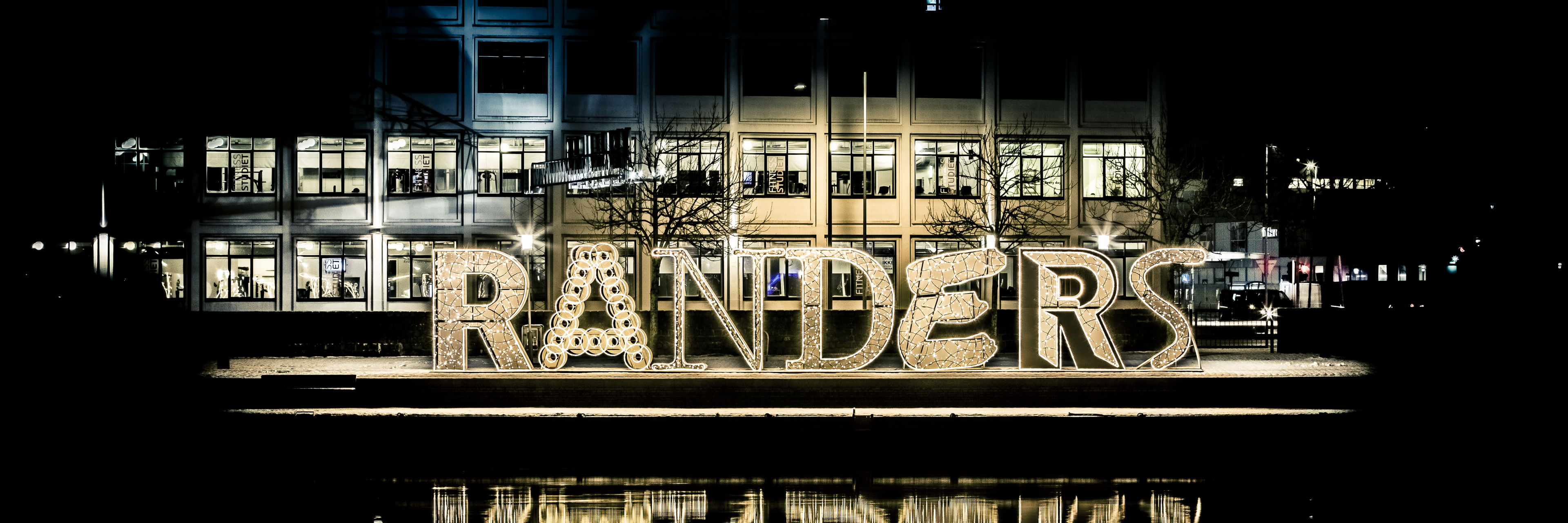 Randers lysende bogstaver