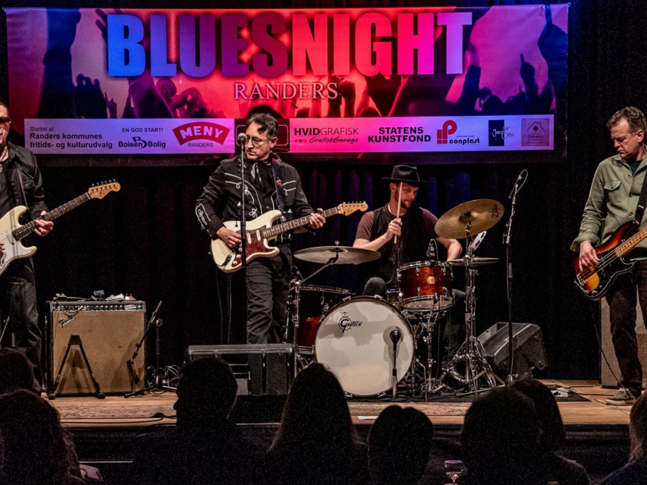 Blueskoncert i Store Sal i Underværket