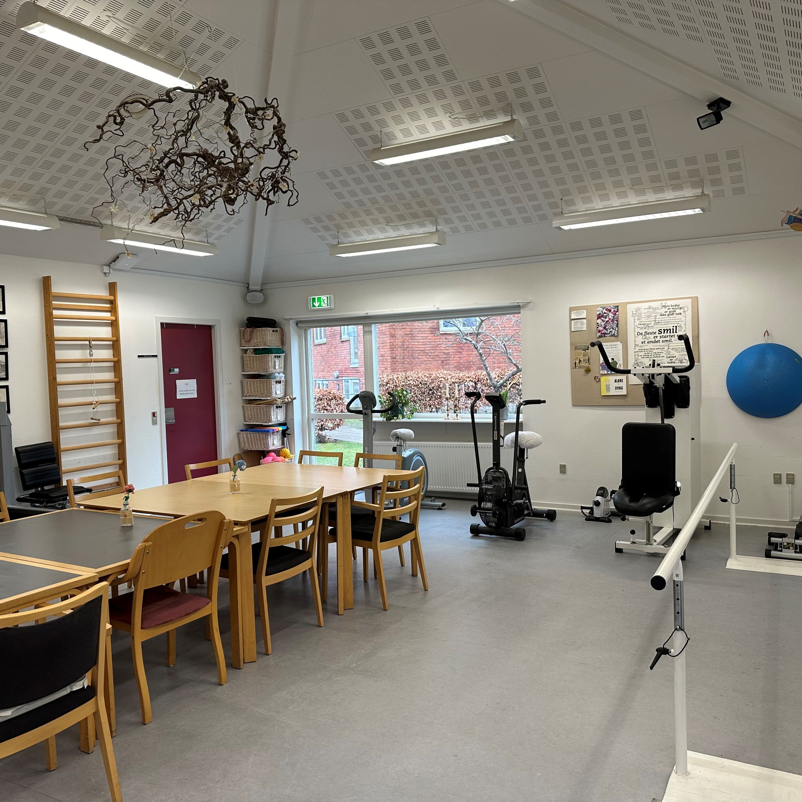 Bakkegårdens træningsmaskiner