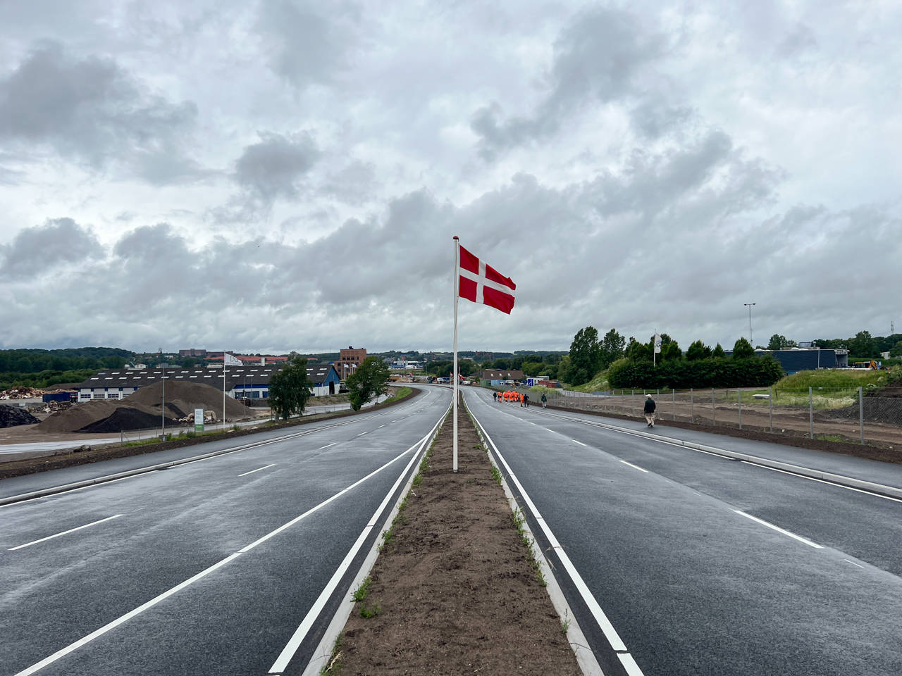 Flag i midterrabatten