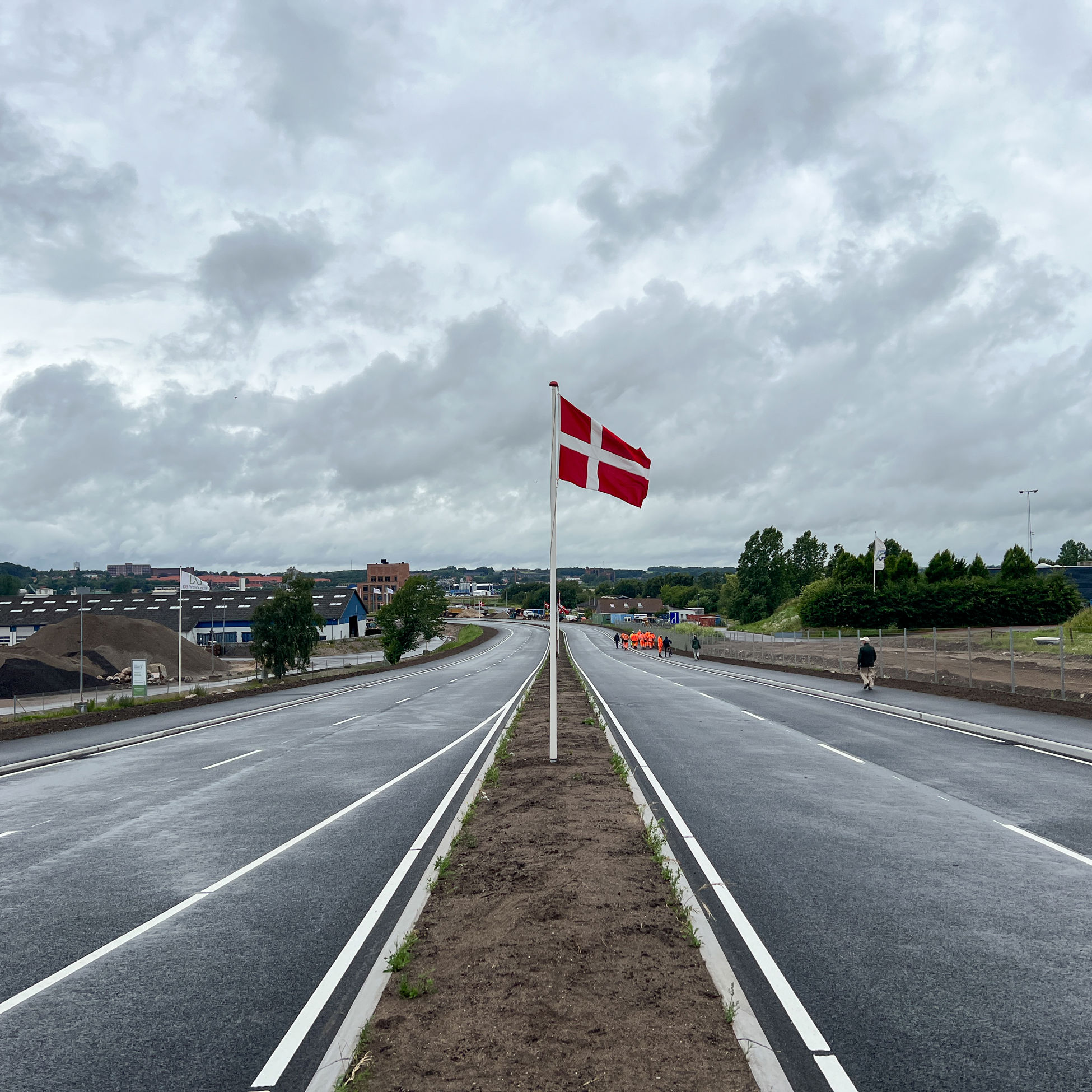 Flag i midterrabatten