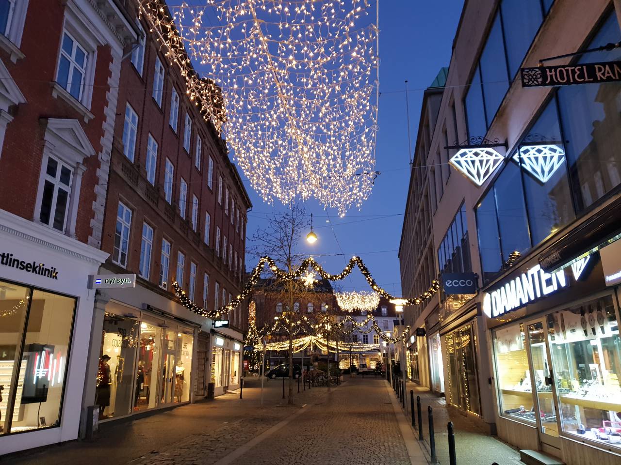 Juleudsmykning i Torvegade