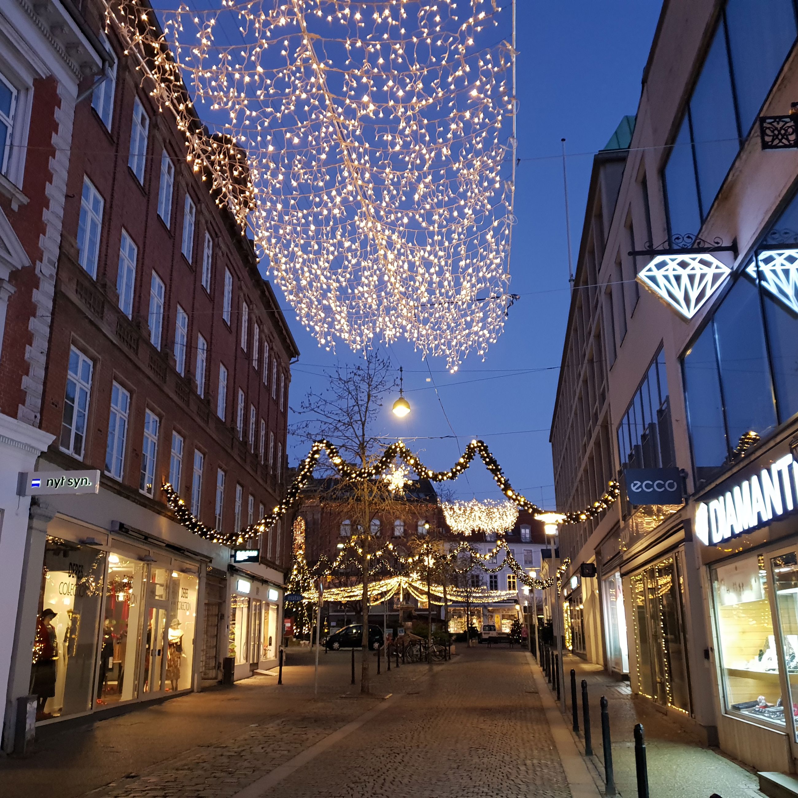 Juleudsmykning i Torvegade