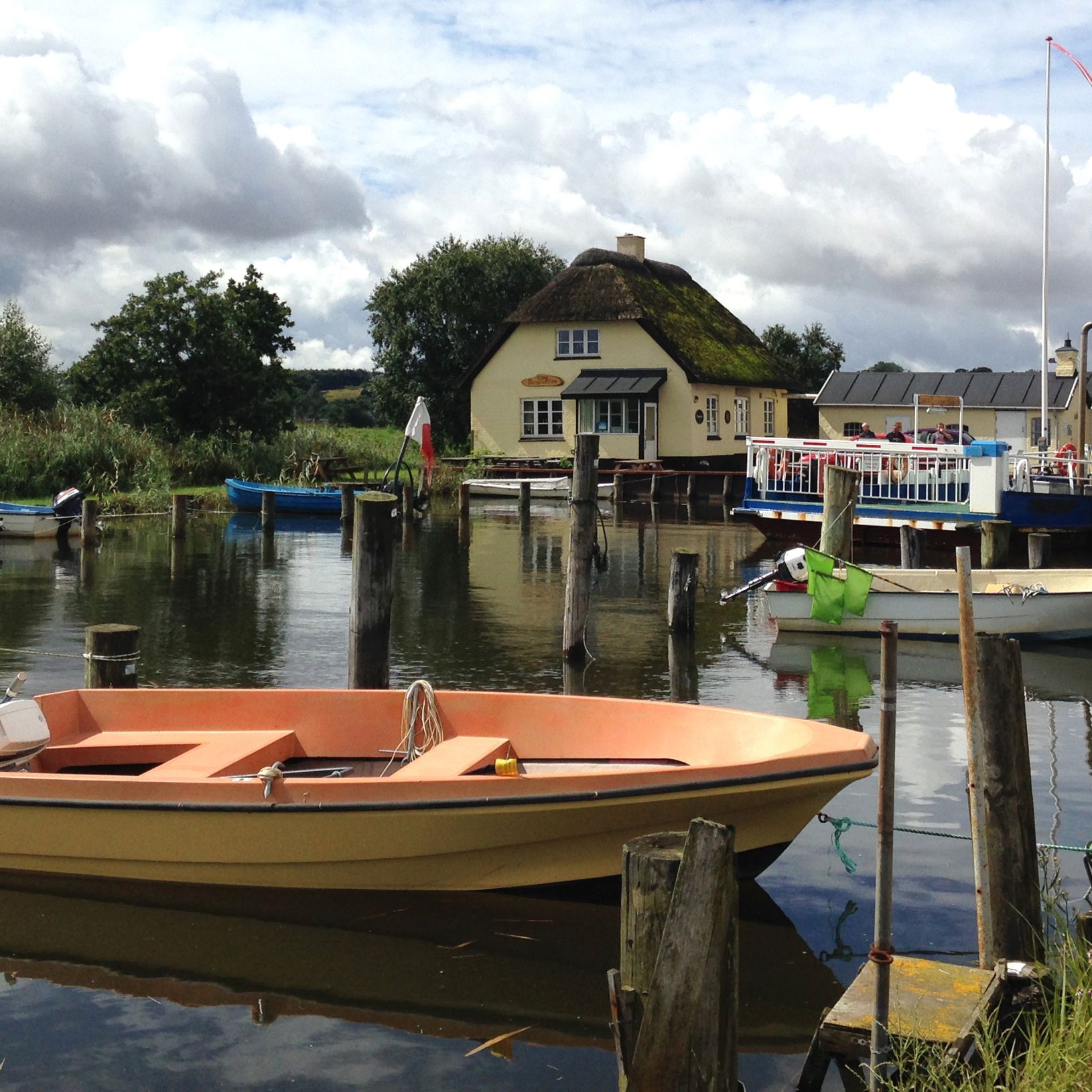 Ragna og færgestedet i Mellerup