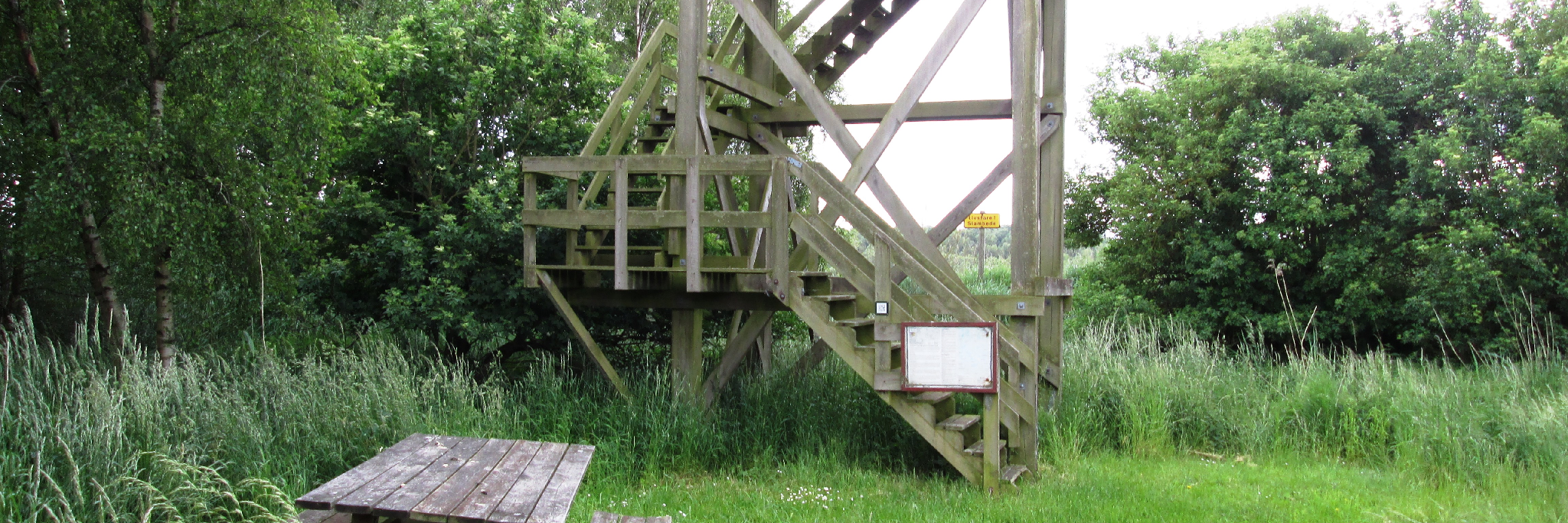 Fugletårn i Romalt Enge